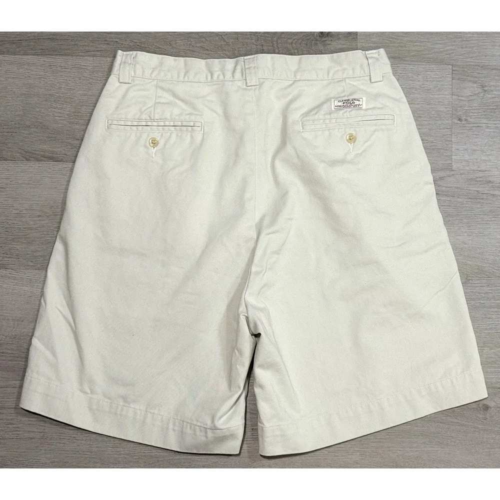 Polo Ralph Lauren Philip Short Men's 32 Khaki Tan Classic Chino Cotton 8